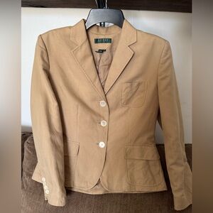 Ralph Lauren Camel Women's Blazer